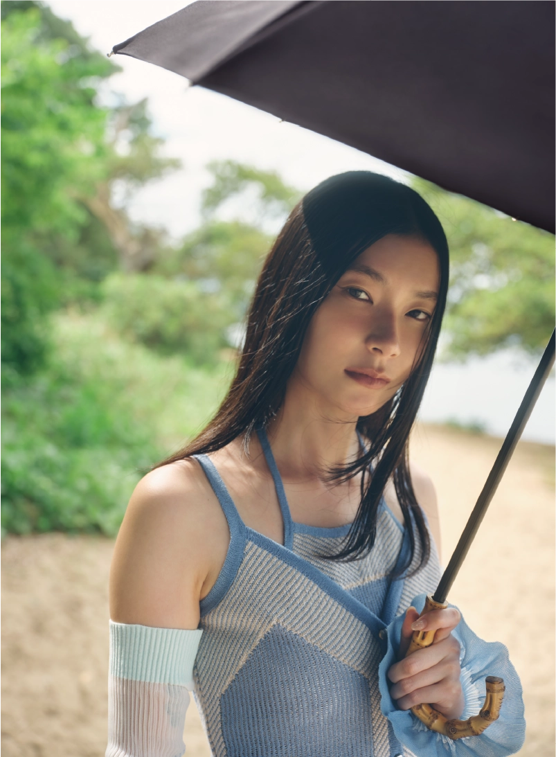 2段EASY 折りたたみ日傘