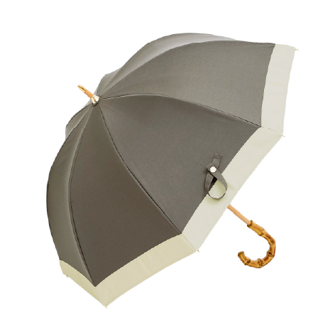 長傘S ダークグレー・アイボリー