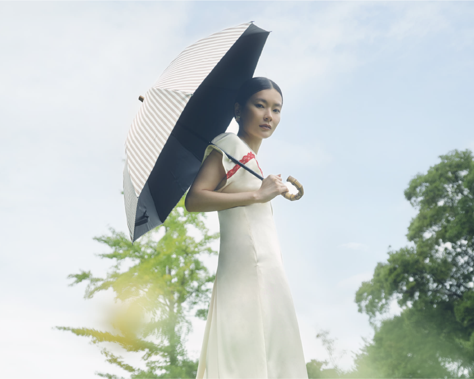 完全遮光日傘 長傘L