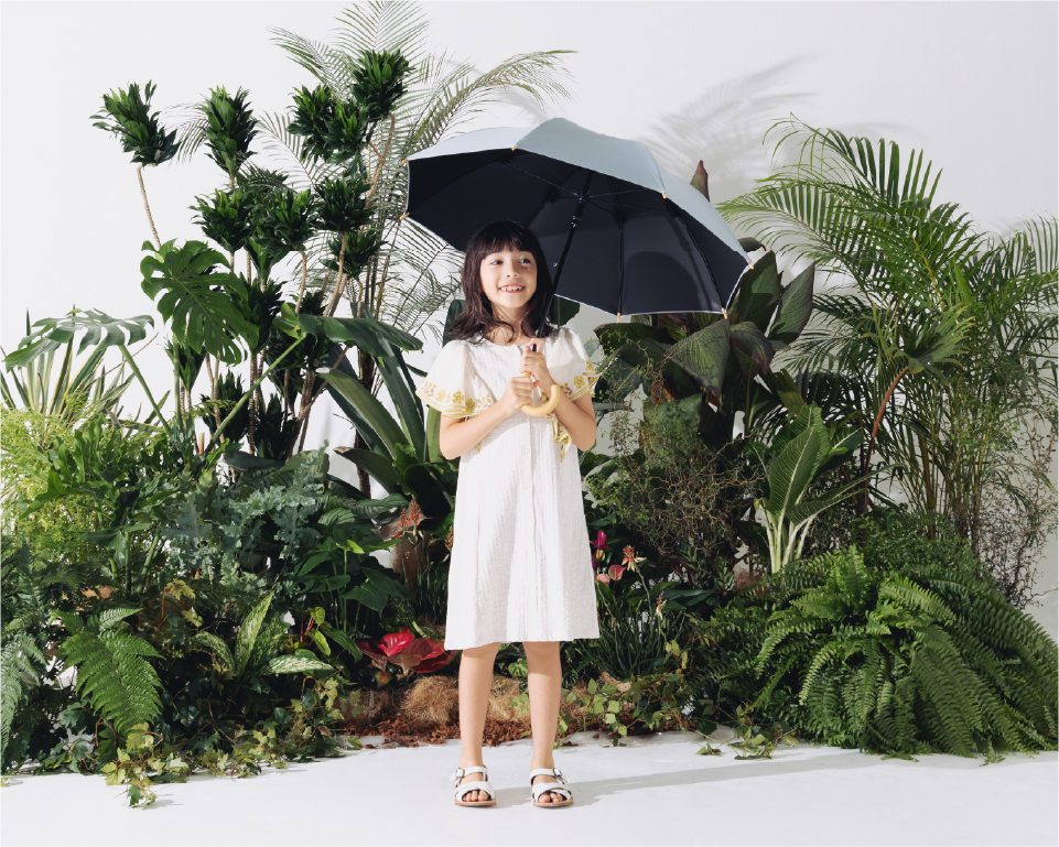 完全遮光日傘 子ども日傘