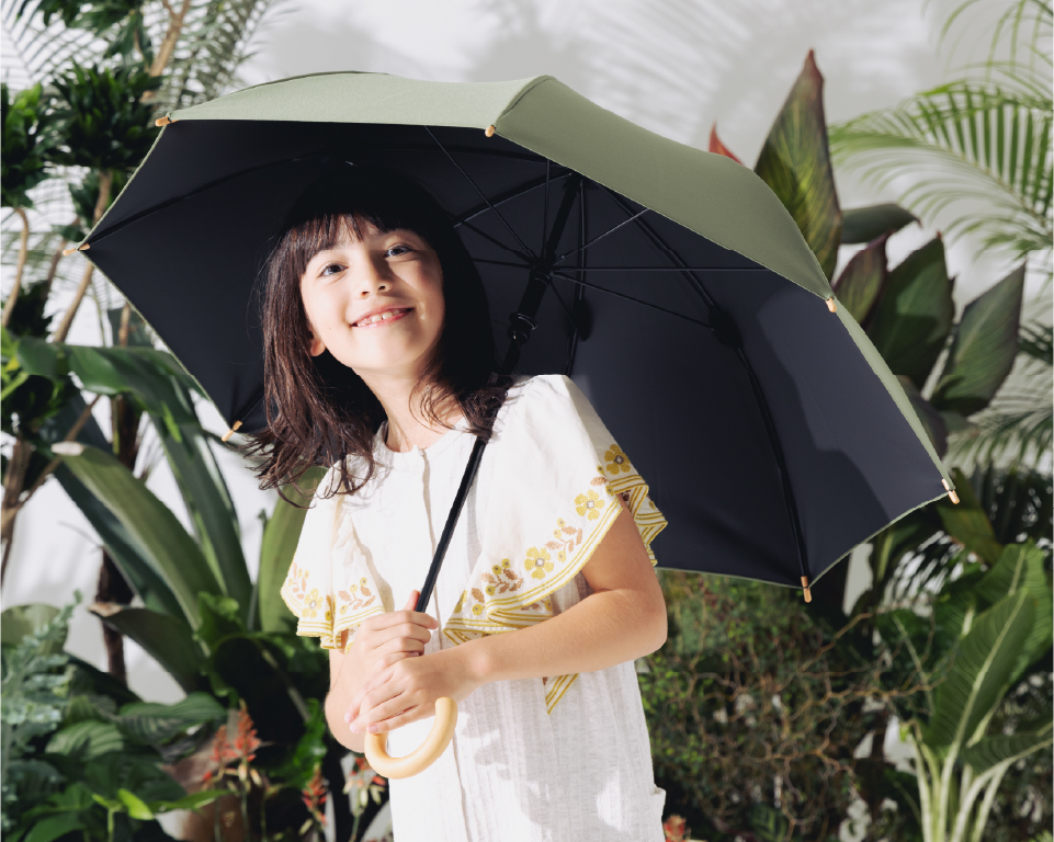 完全遮光日傘 子ども日傘