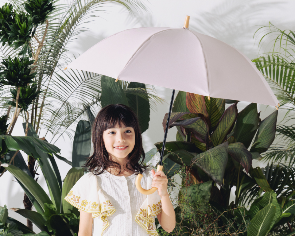 完全遮光日傘 子ども日傘