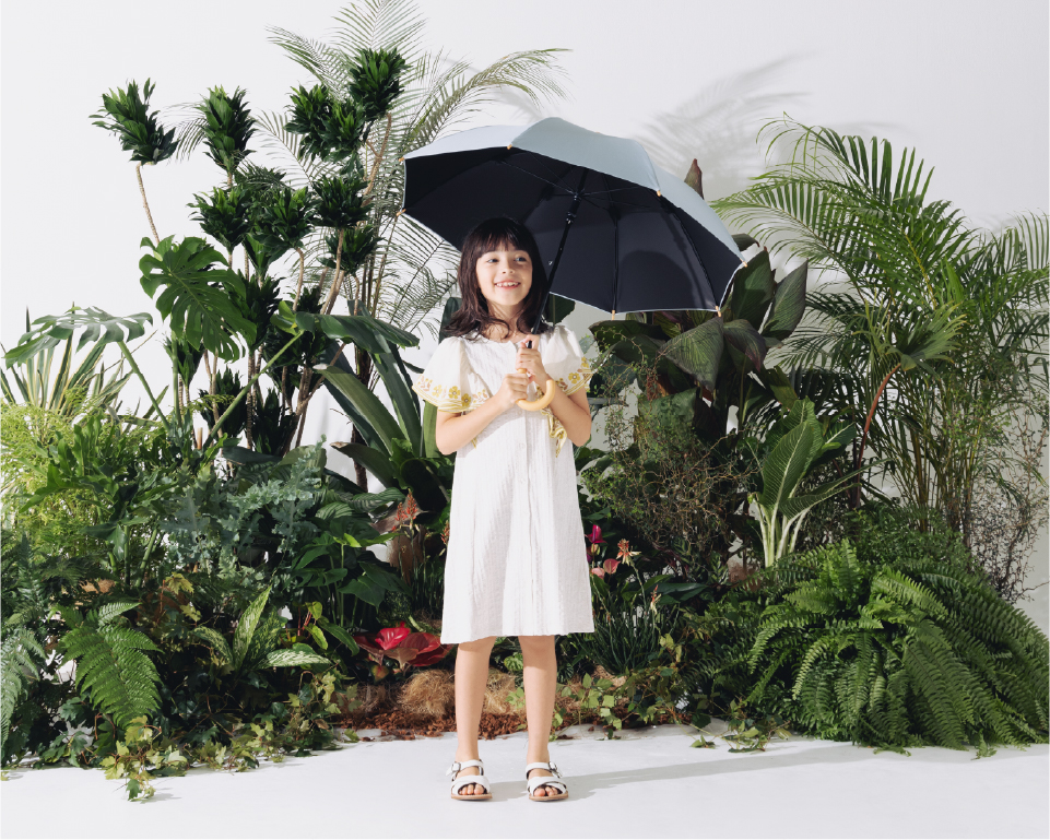 完全遮光日傘 子ども日傘