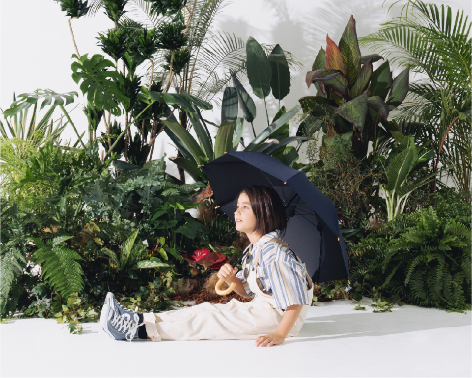 完全遮光日傘 子ども日傘