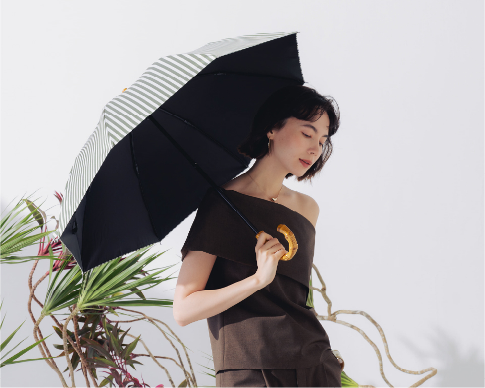 完全遮光日傘 折りたたみ日傘