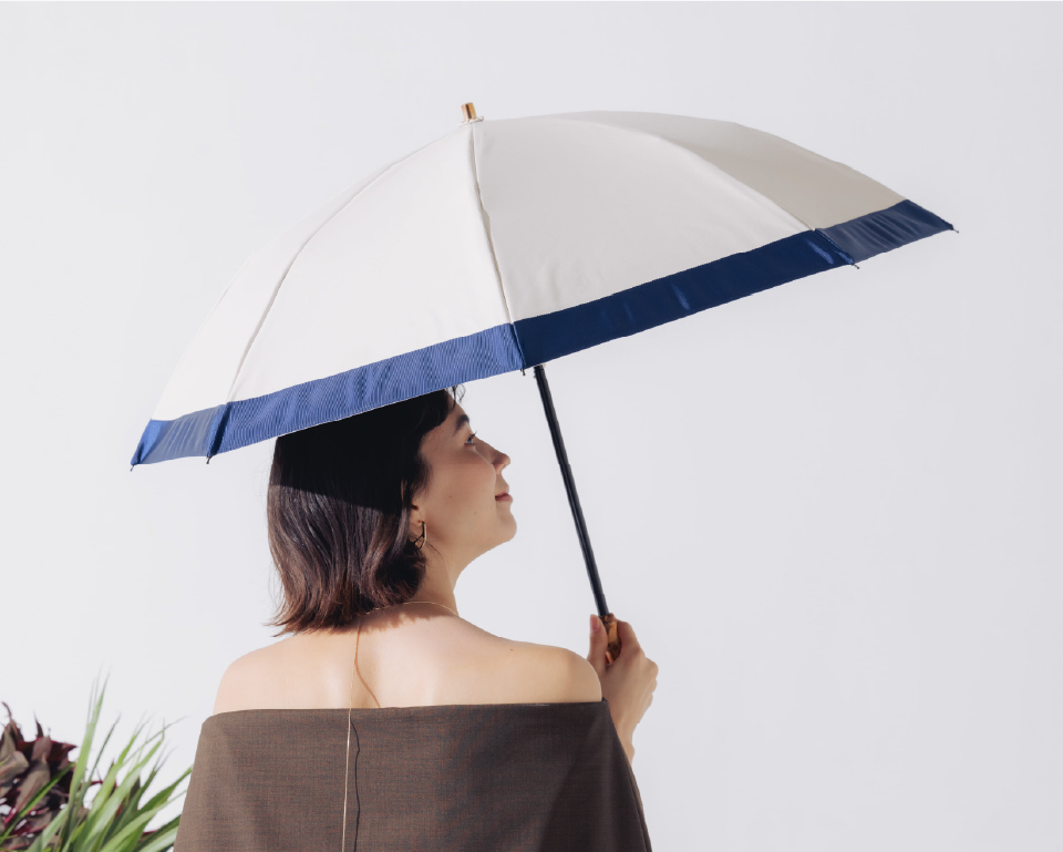 完全遮光日傘 折りたたみ日傘