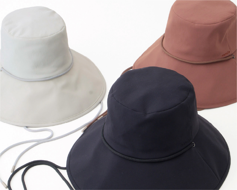 ロープ付きハット