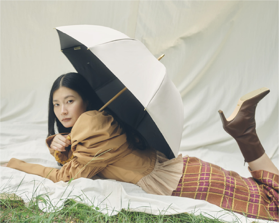 完全遮光日傘 長傘S