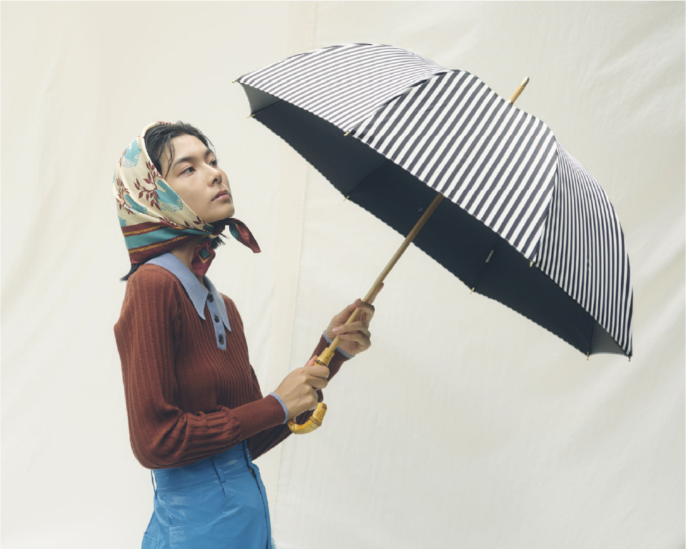 完全遮光日傘 長傘