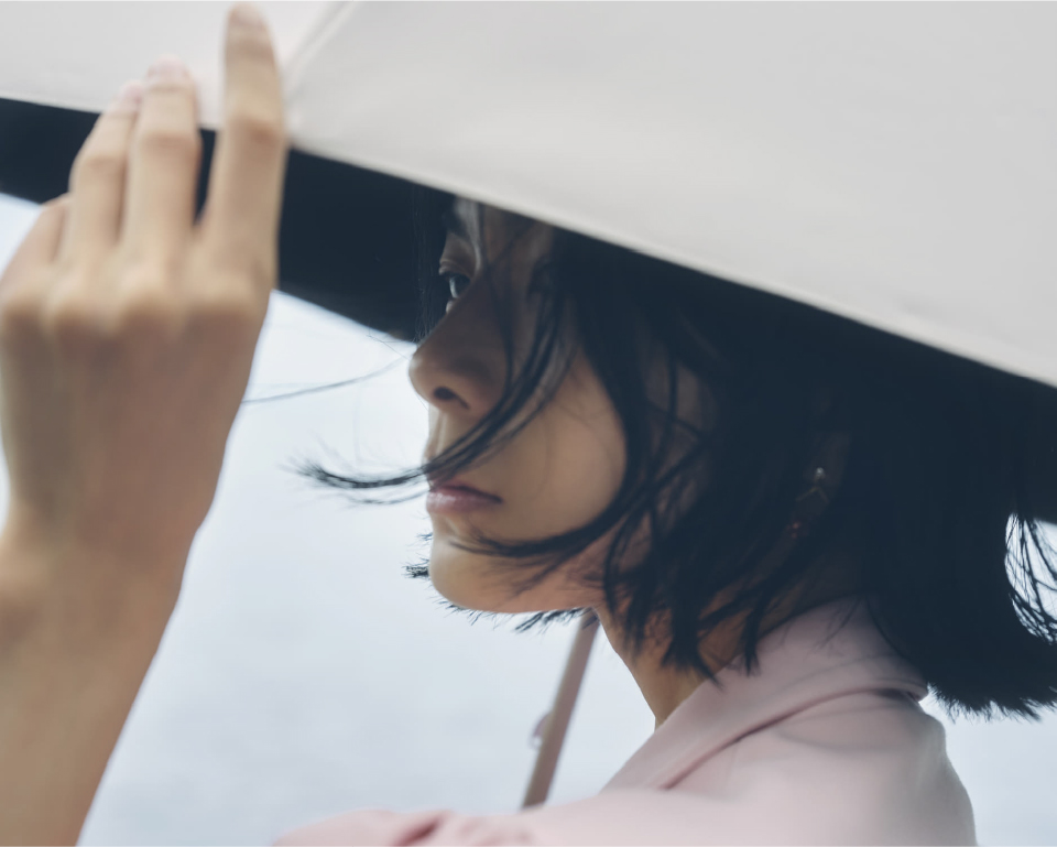 完全遮光日傘 長傘S