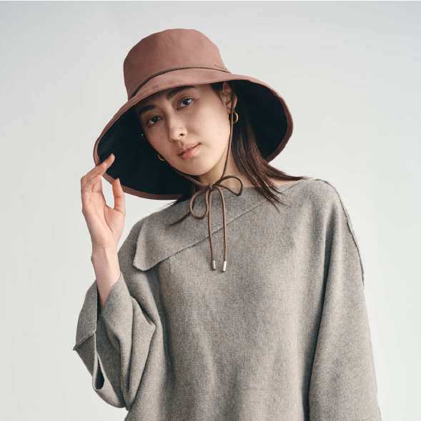 ロープ付きハット