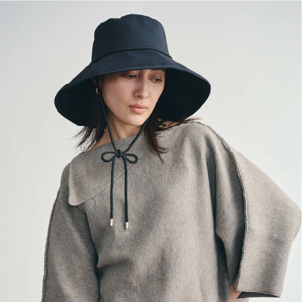 ロープ付きハット