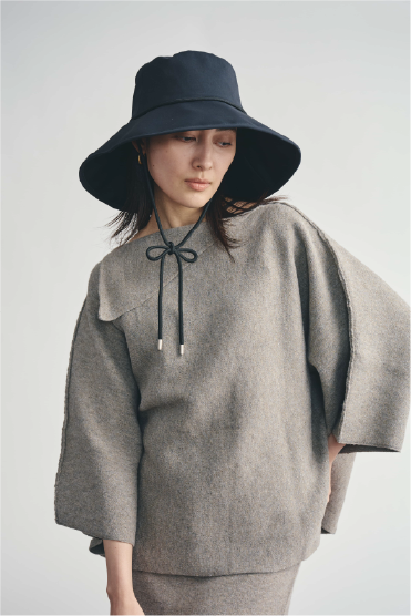 ロープ付きハット