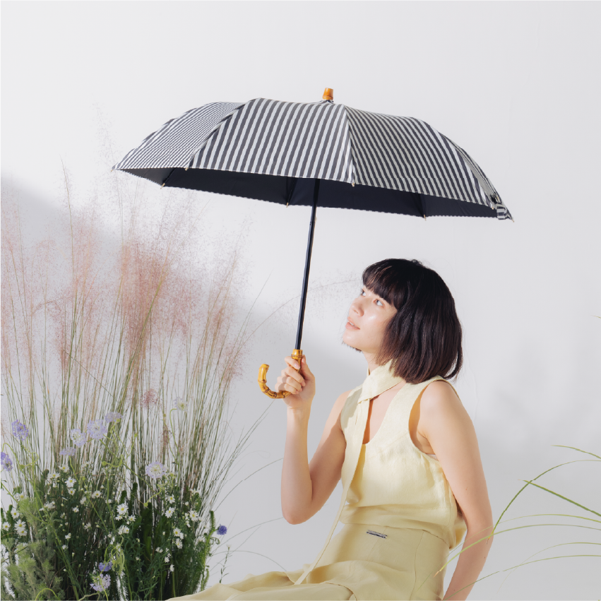 折りたたみ日傘 2段折EASY