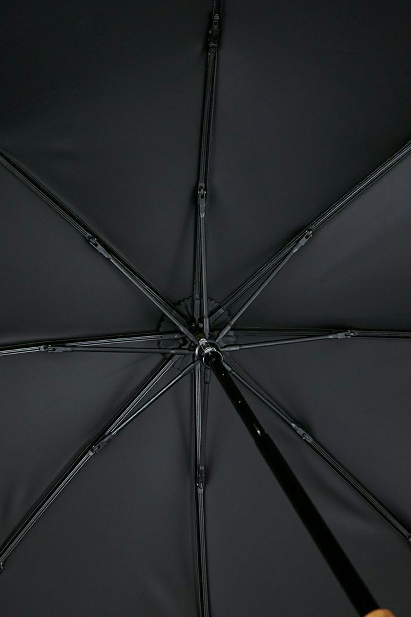 完全遮光日傘 UV100%カット 2段2WAY 折りたたみ日傘 シャンブレー