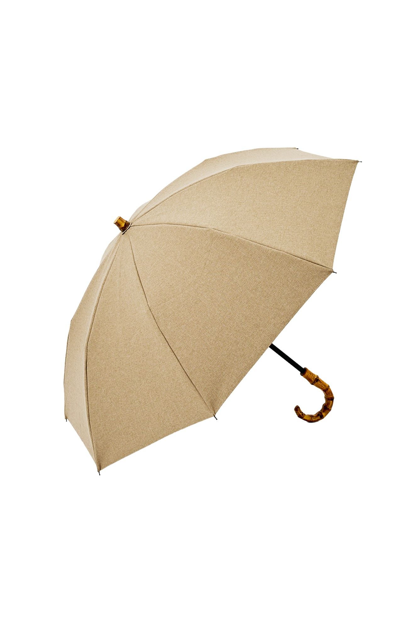 完全遮光日傘 UV100%カット 2段2WAY 折りたたみ日傘 シャンブレー