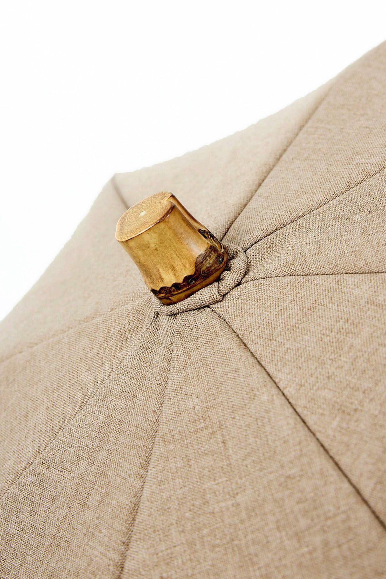 完全遮光日傘 UV100%カット 2段EASY 折りたたみ日傘 シャンブレー