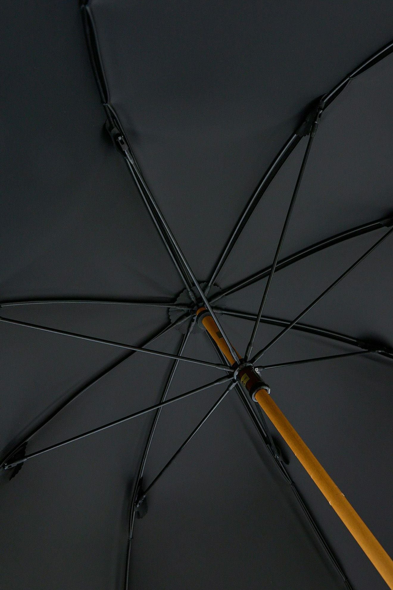 完全遮光日傘 UV100%カット 長傘 M シャンブレー