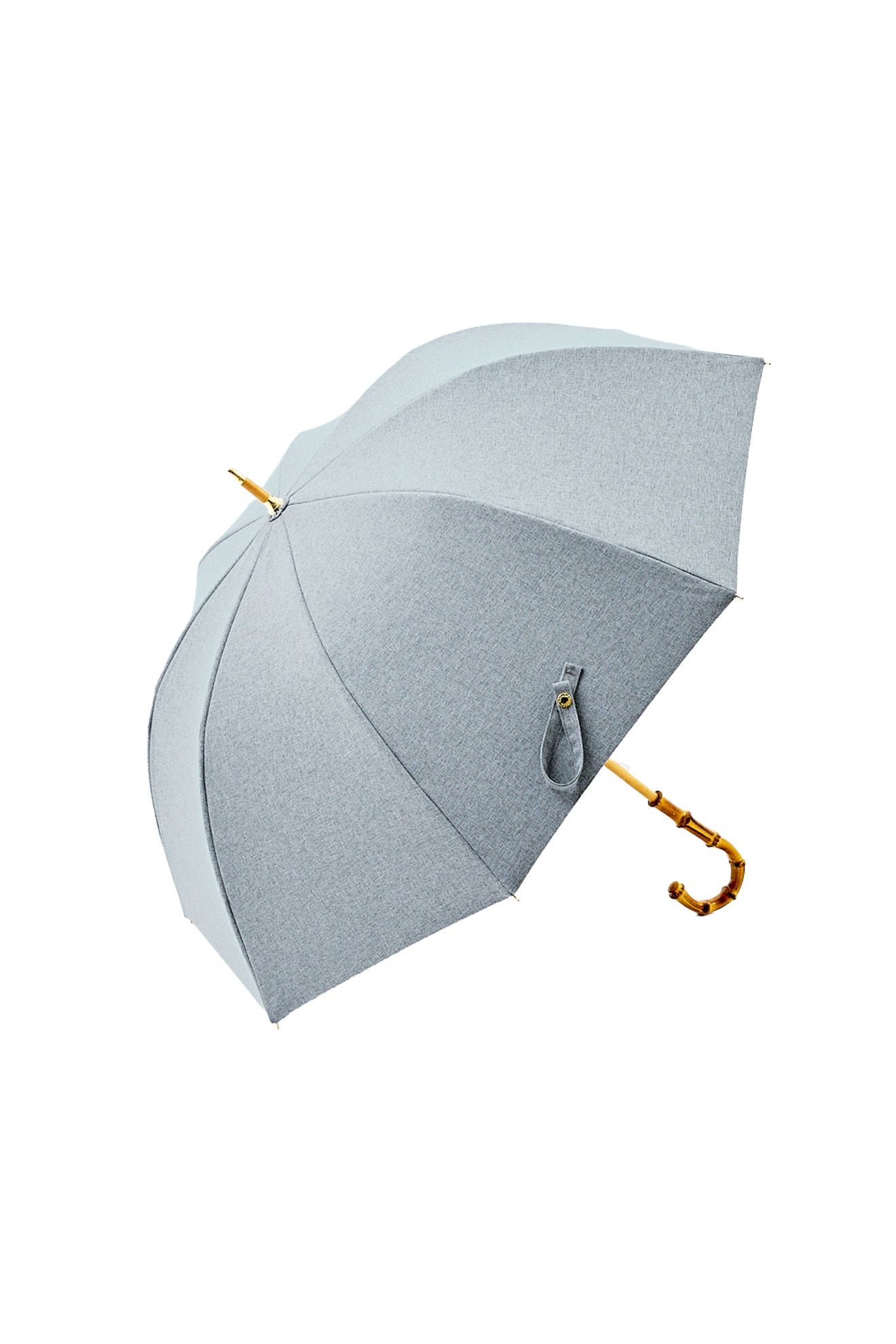 完全遮光日傘 UV100%カット 長傘 M シャンブレー