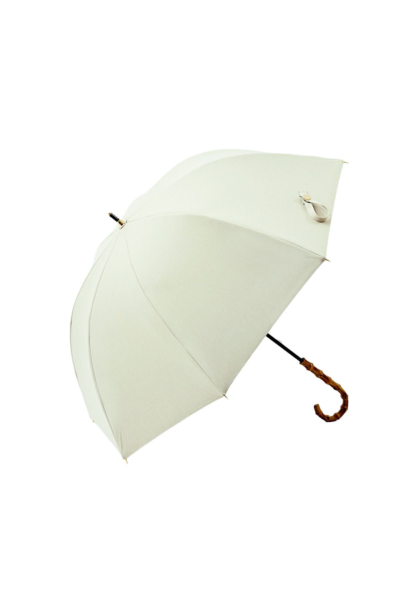 完全遮光日傘 UV100%カット 長傘 L シャンブレー