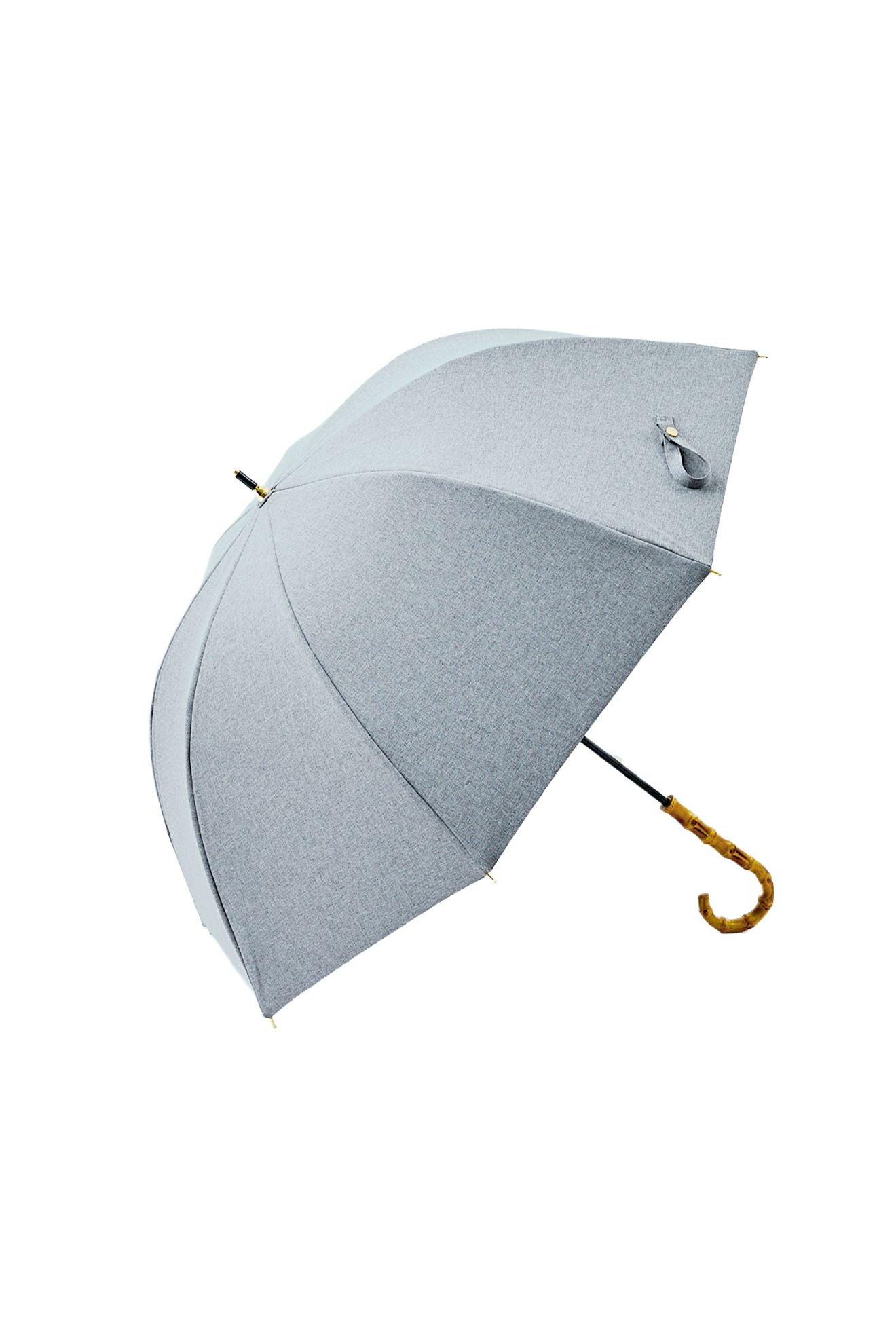 完全遮光日傘 UV100%カット 長傘 L シャンブレー