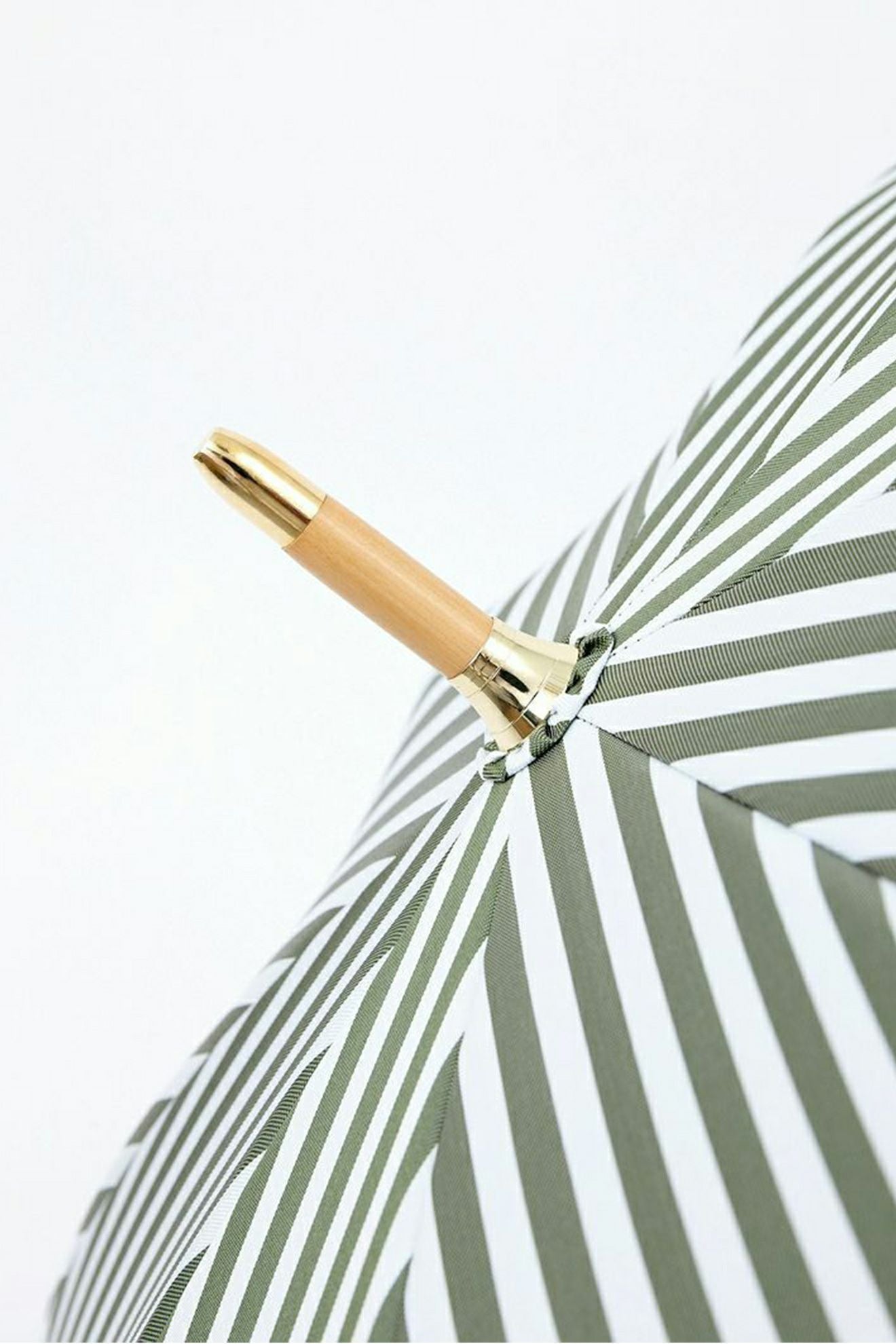 完全遮光日傘 UV100%カット 長傘 M ストライプ