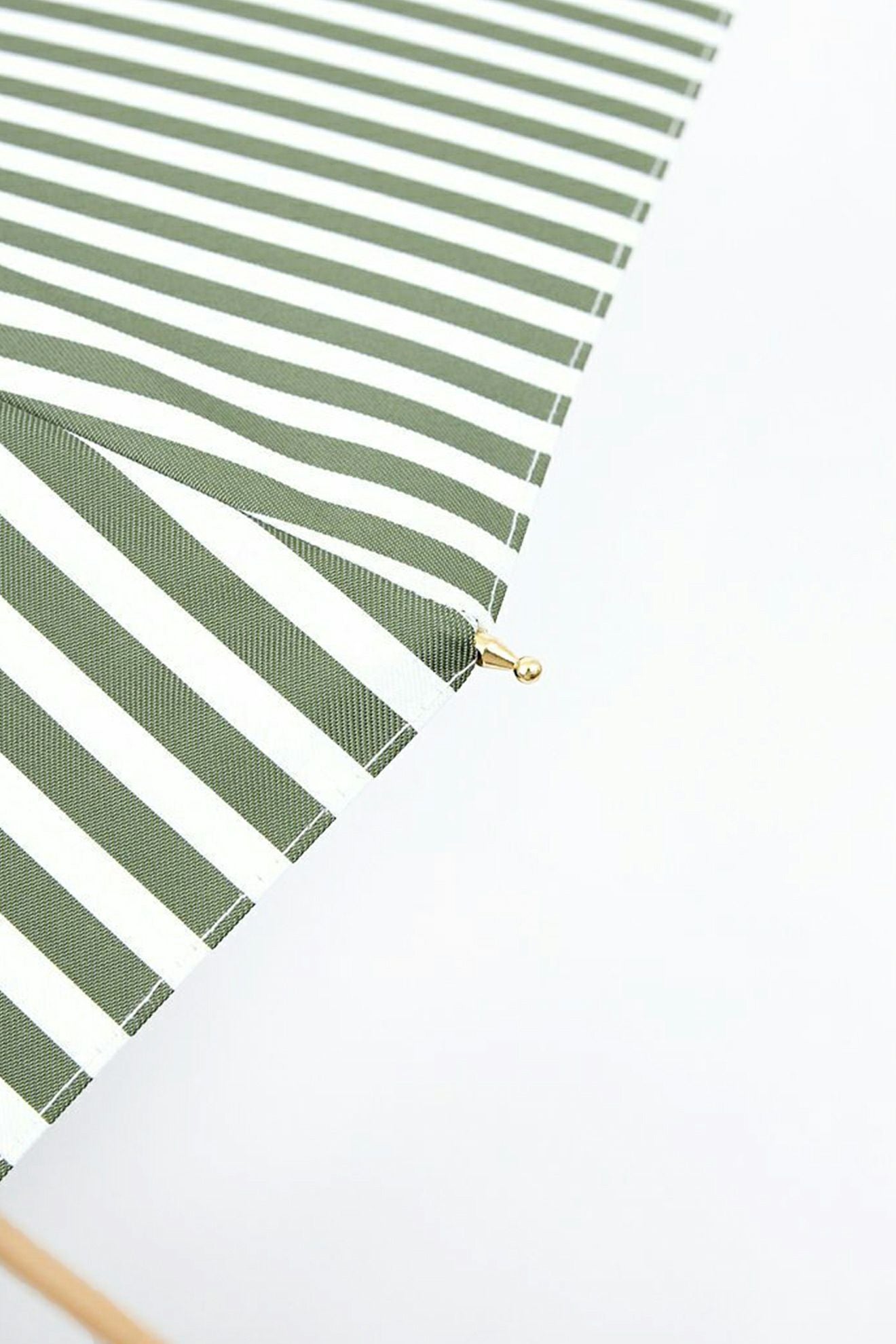 完全遮光日傘 UV100%カット 長傘 M ストライプ