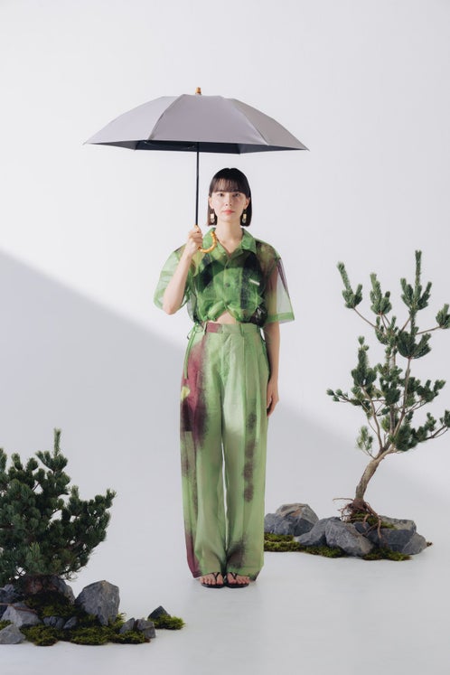 完全遮光日傘 UV100%カット 3段コンパクト 折りたたみ日傘 ワンカラー