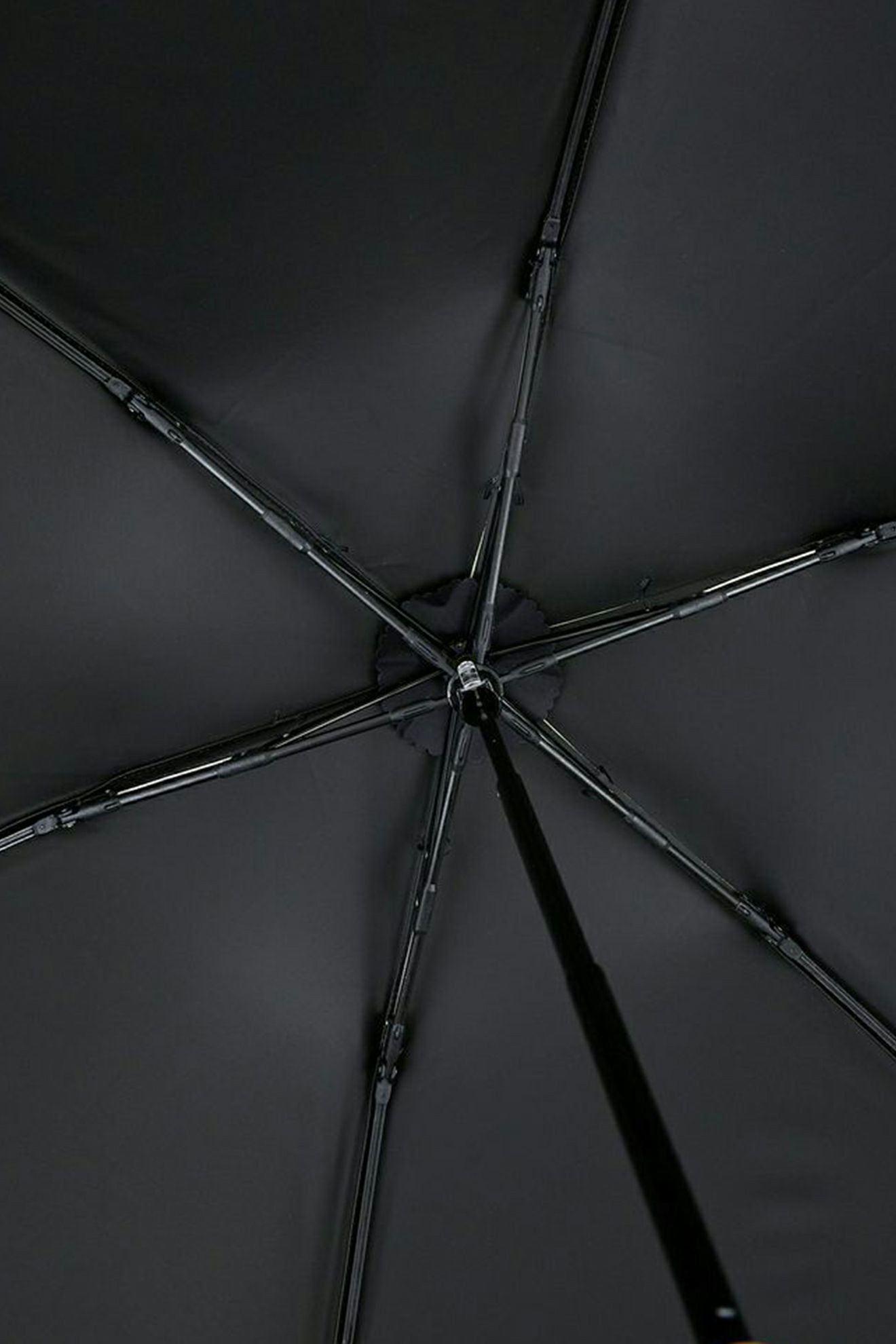 完全遮光日傘 UV100%カット 3段コンパクト 折りたたみ日傘 ワンカラー