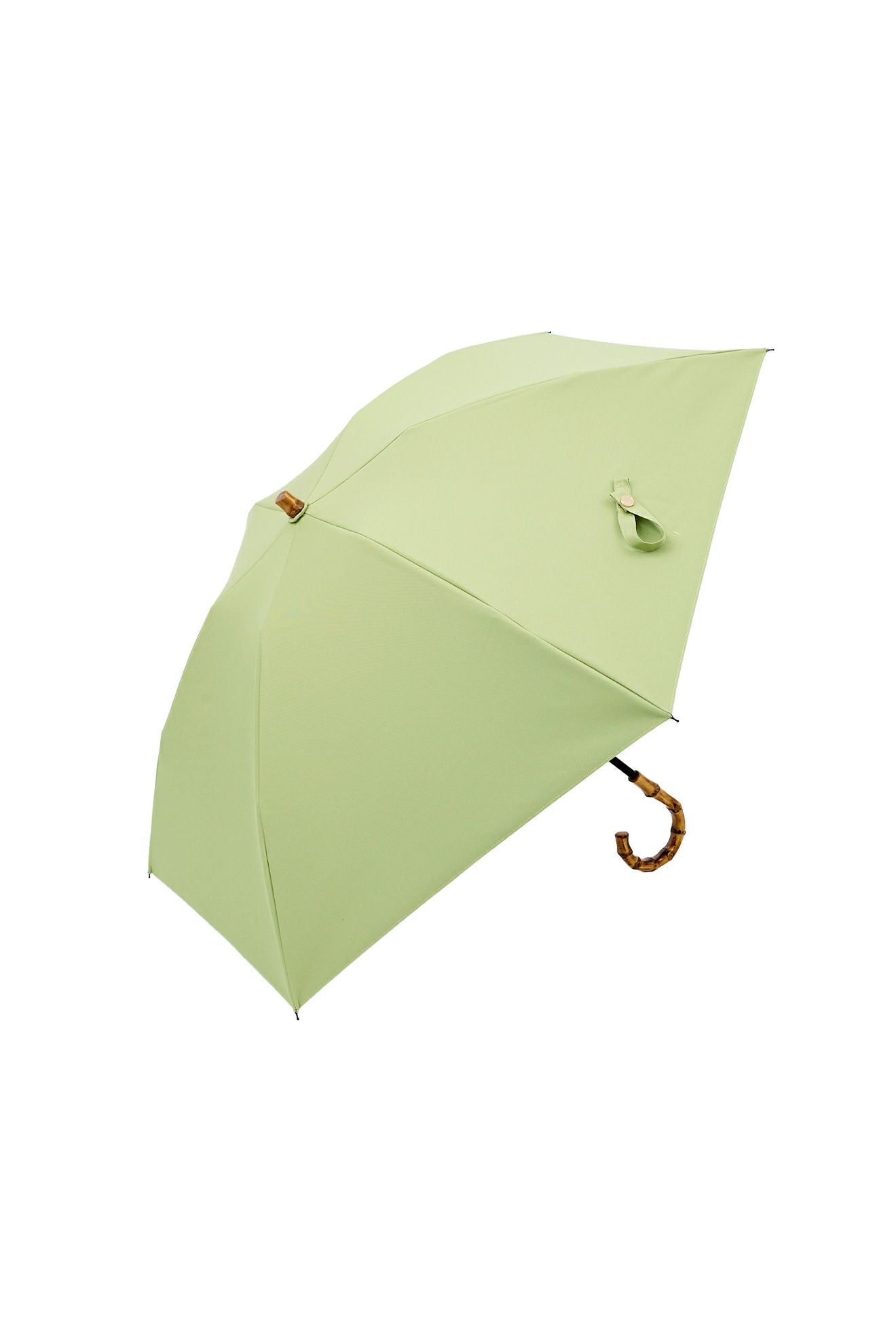 完全遮光日傘 UV100%カット 3段コンパクト 折りたたみ日傘 ワンカラー