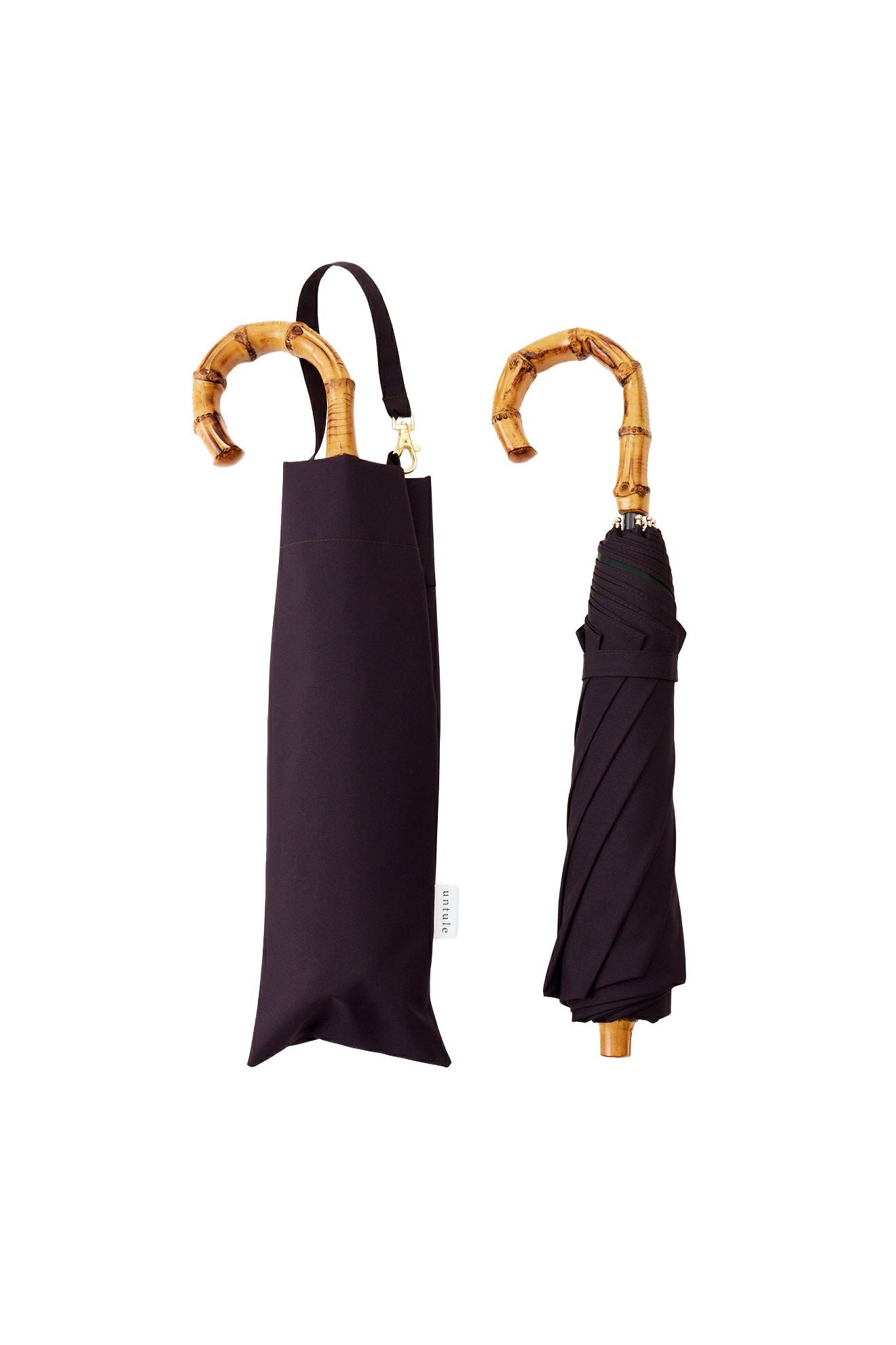 完全遮光100% 2段EASY 折りたたみ日傘/ワンカラー(50cm)