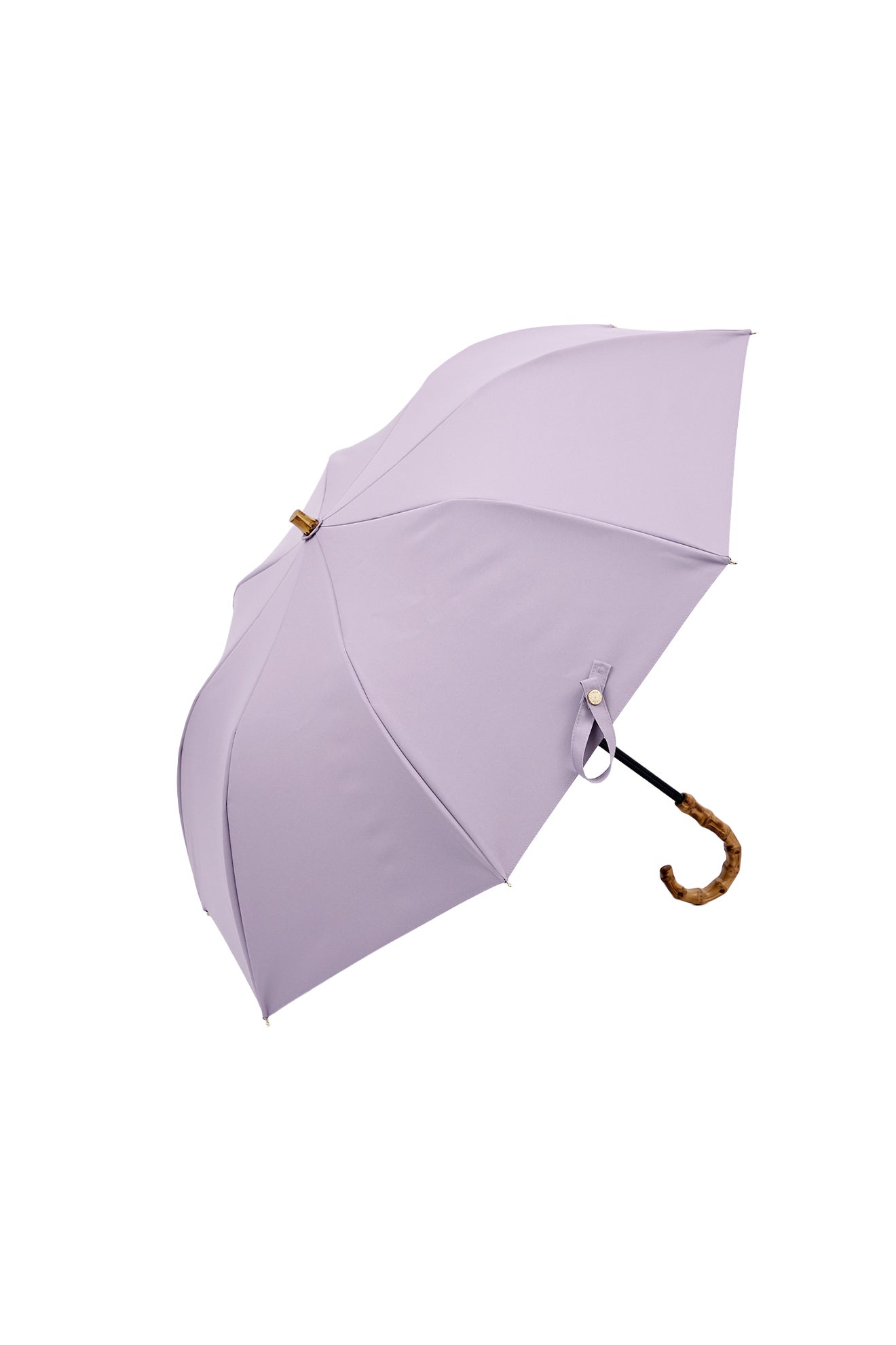 完全遮光日傘 UV100%カット 2段EASY 折りたたみ日傘 ワンカラー