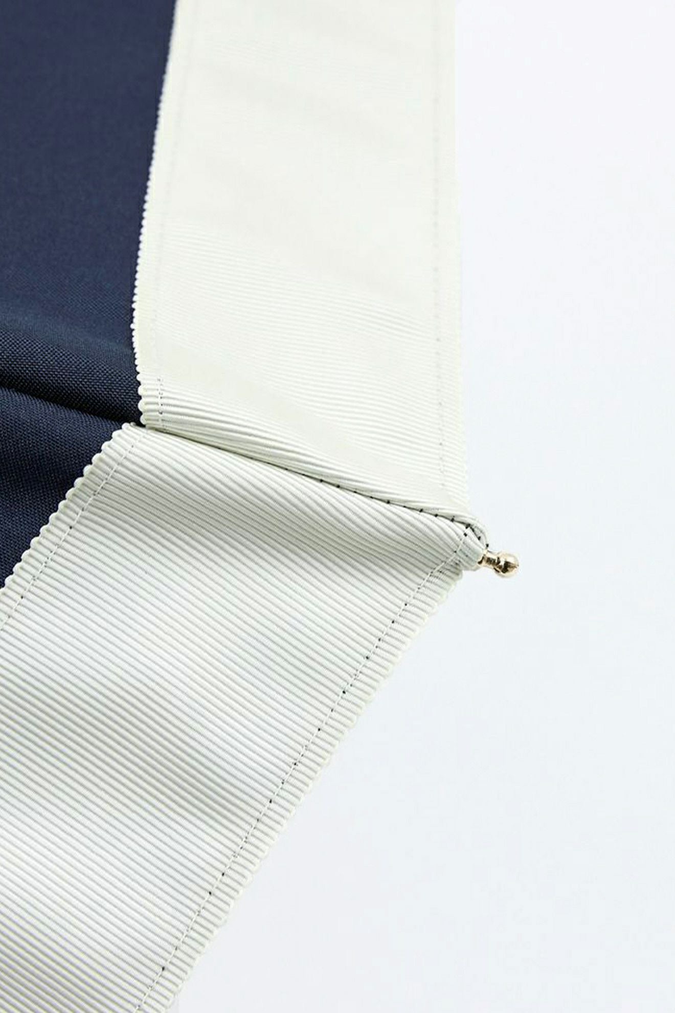 完全遮光日傘 UV100%カット 2段EASY 折りたたみ日傘 バイカラー