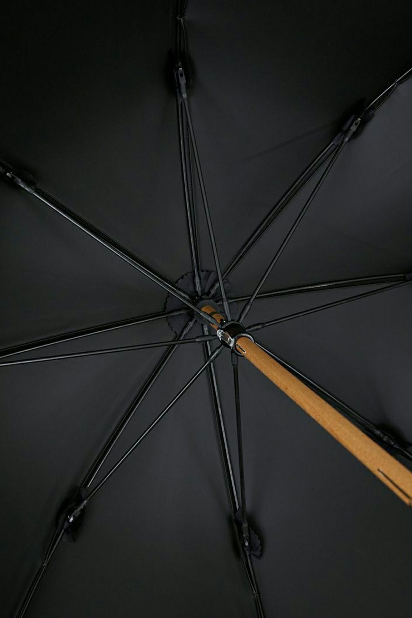 完全遮光日傘 UV100%カット 長傘 S バイカラー