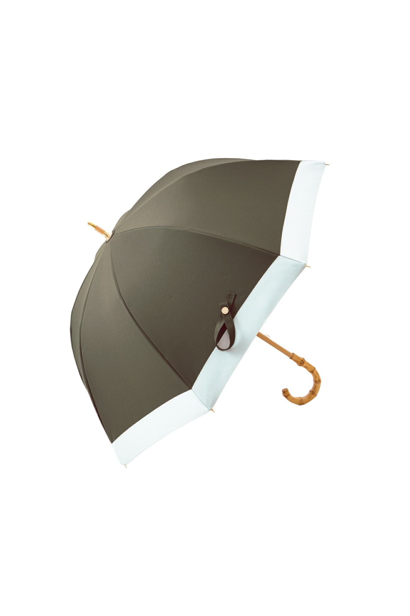 完全遮光日傘 UV100%カット 長傘 S バイカラー