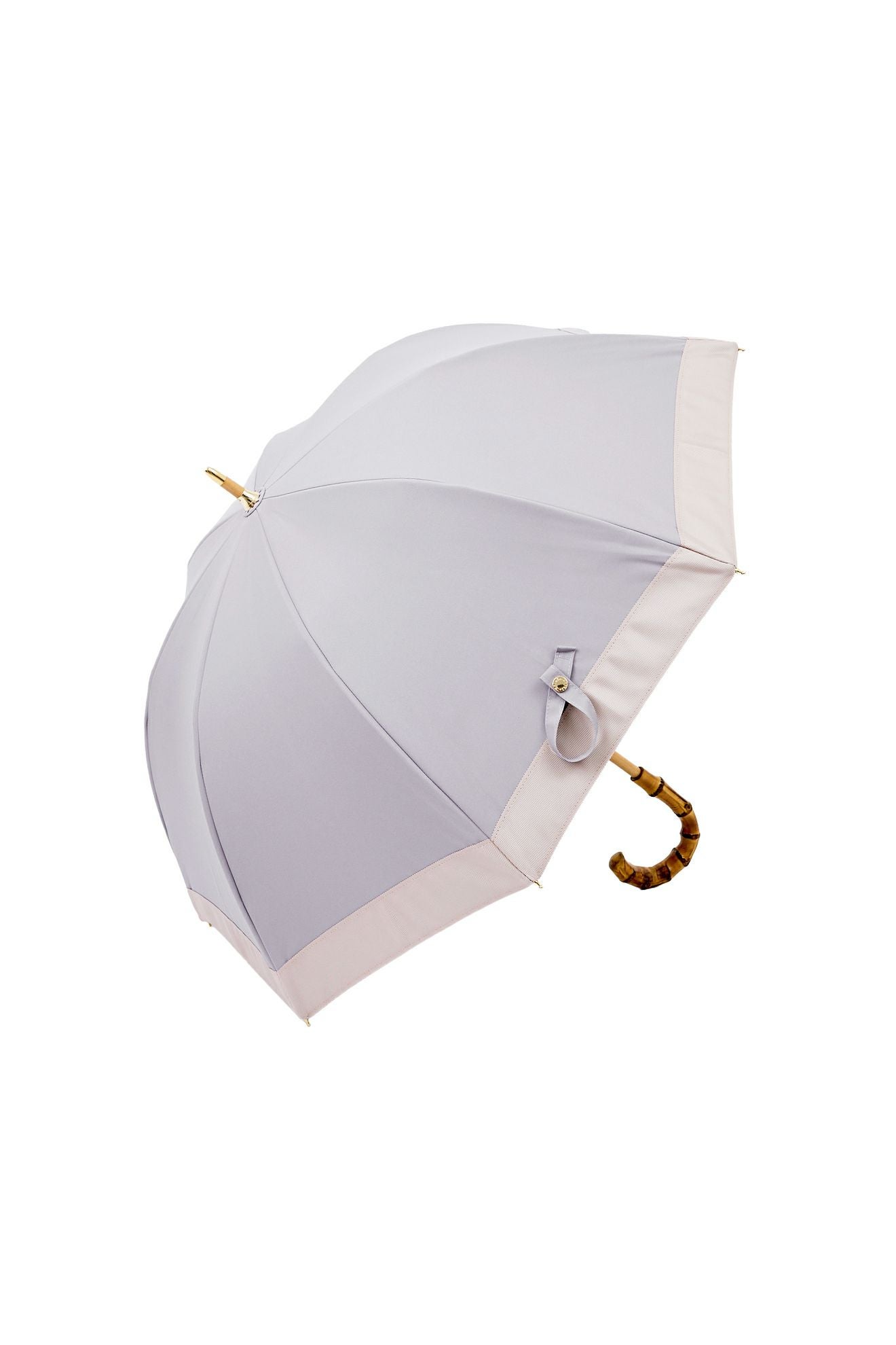 完全遮光日傘 UV100%カット 長傘 S バイカラー