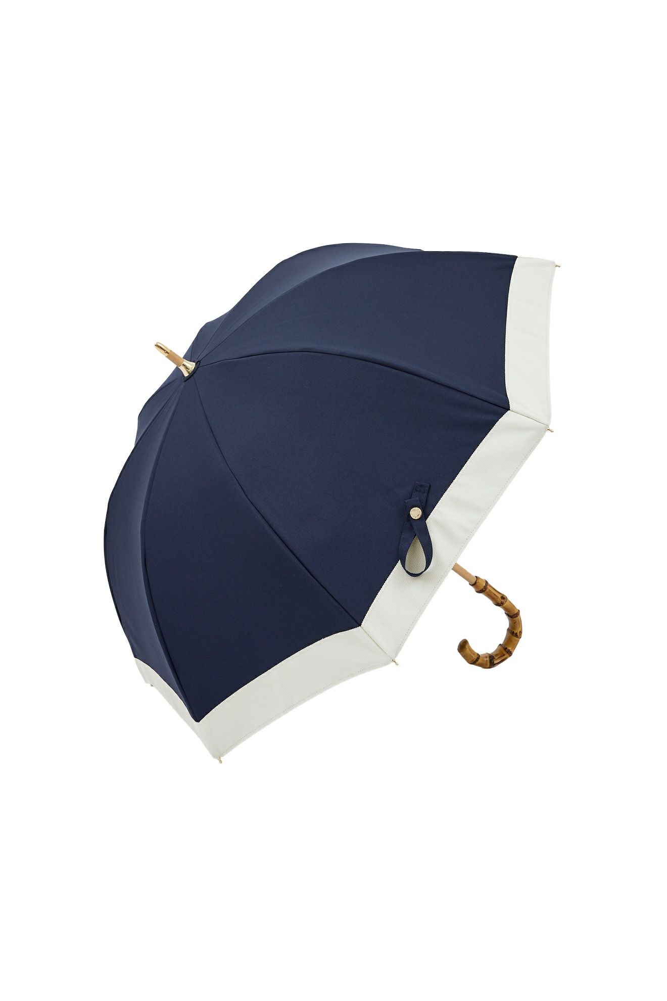 完全遮光日傘 UV100%カット 長傘 S バイカラー