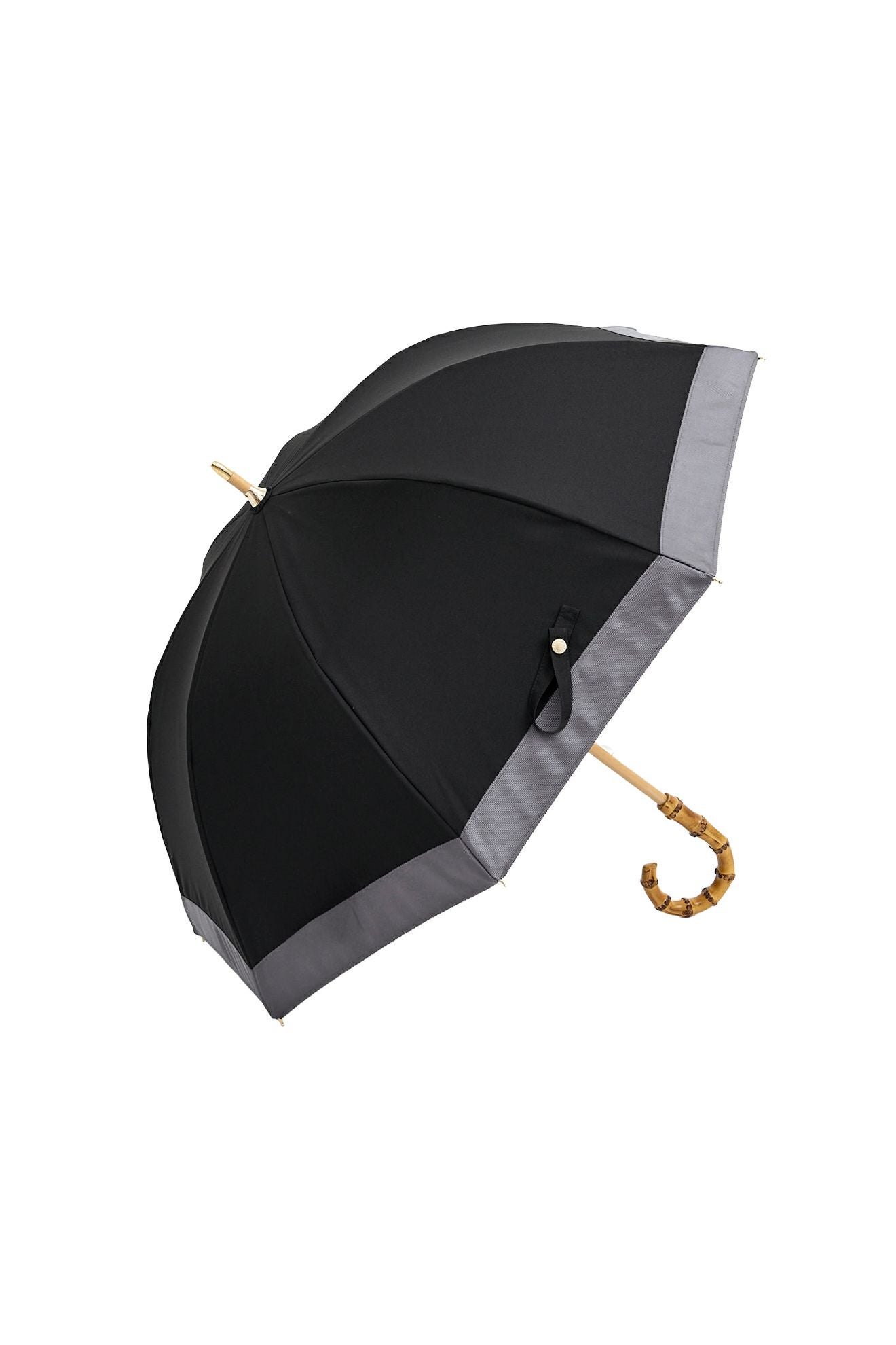 完全遮光日傘 UV100%カット 長傘 S バイカラー