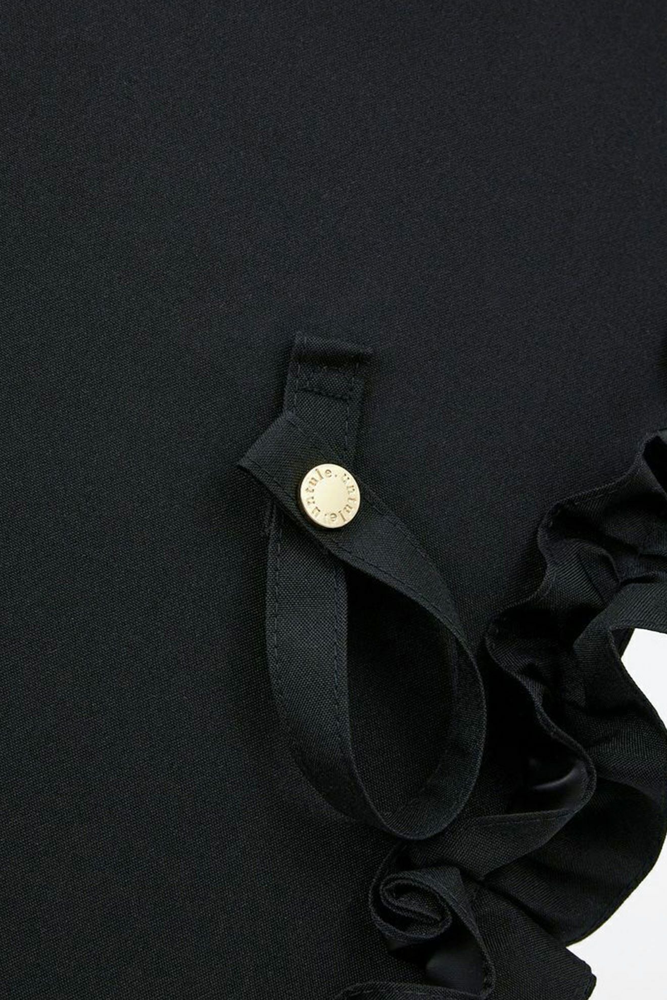 完全遮光日傘 UV100%カット 長傘 S フリル