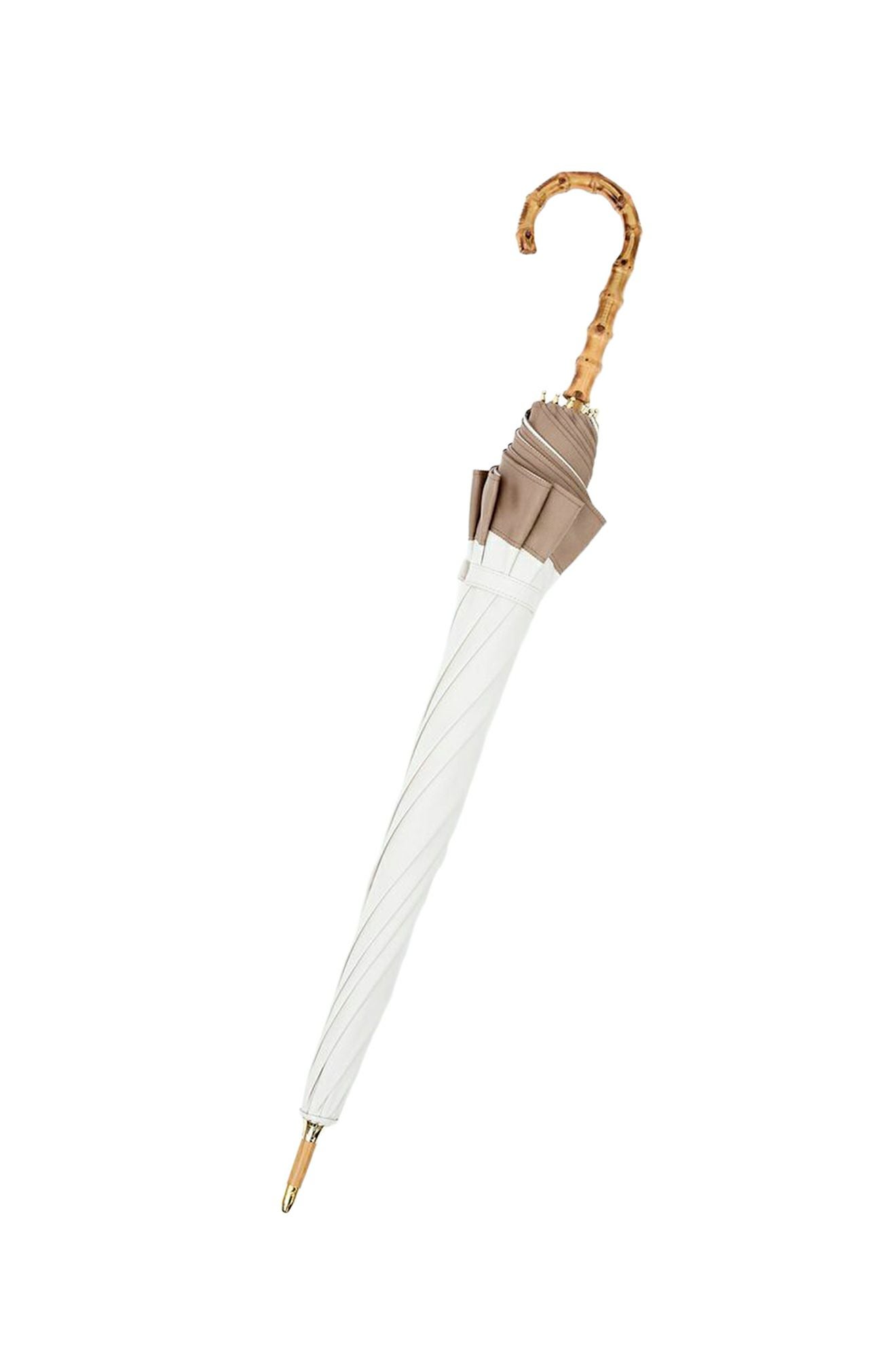 完全遮光日傘 UV100%カット 長傘 M バイカラー