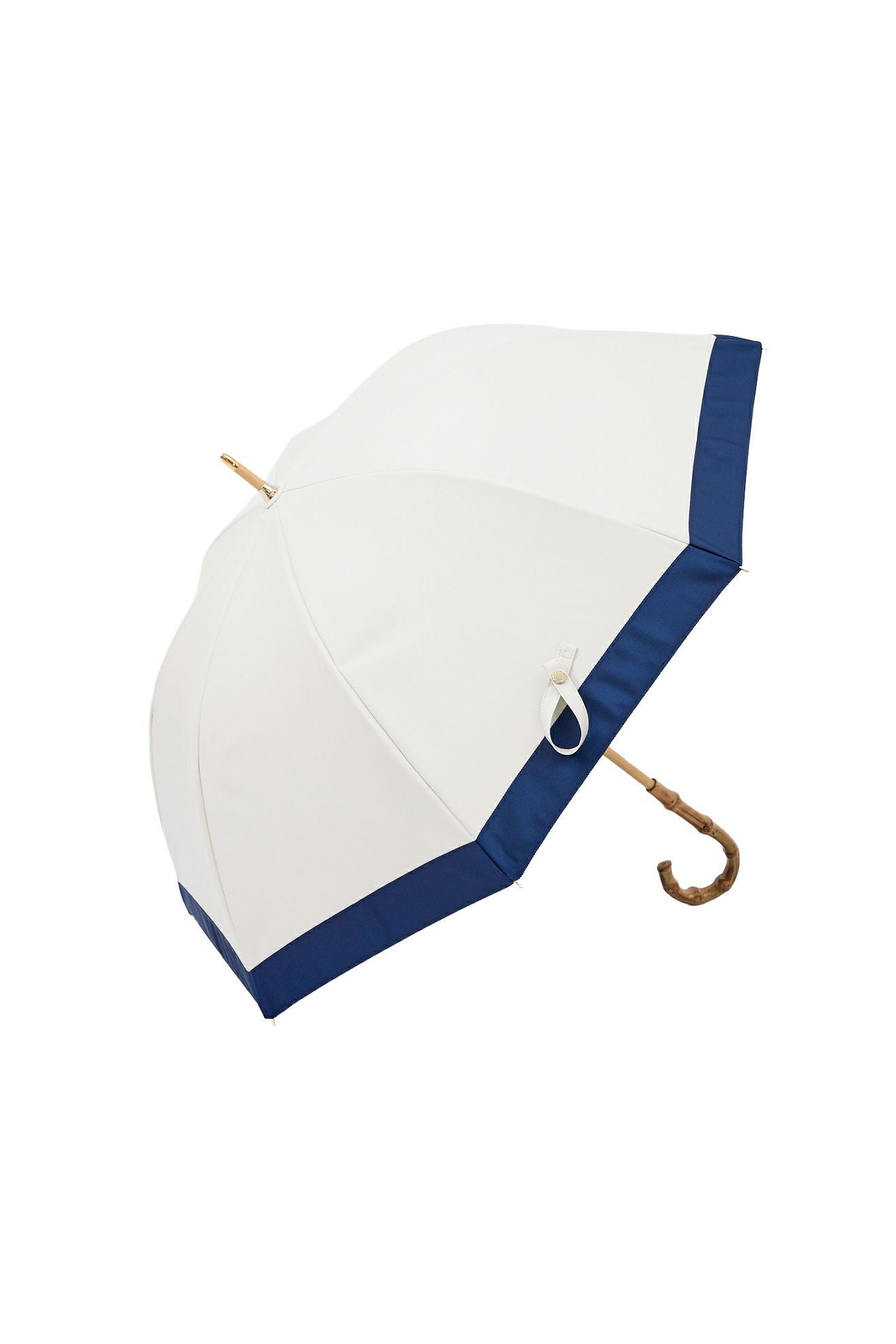 完全遮光日傘 UV100%カット 長傘 M バイカラー