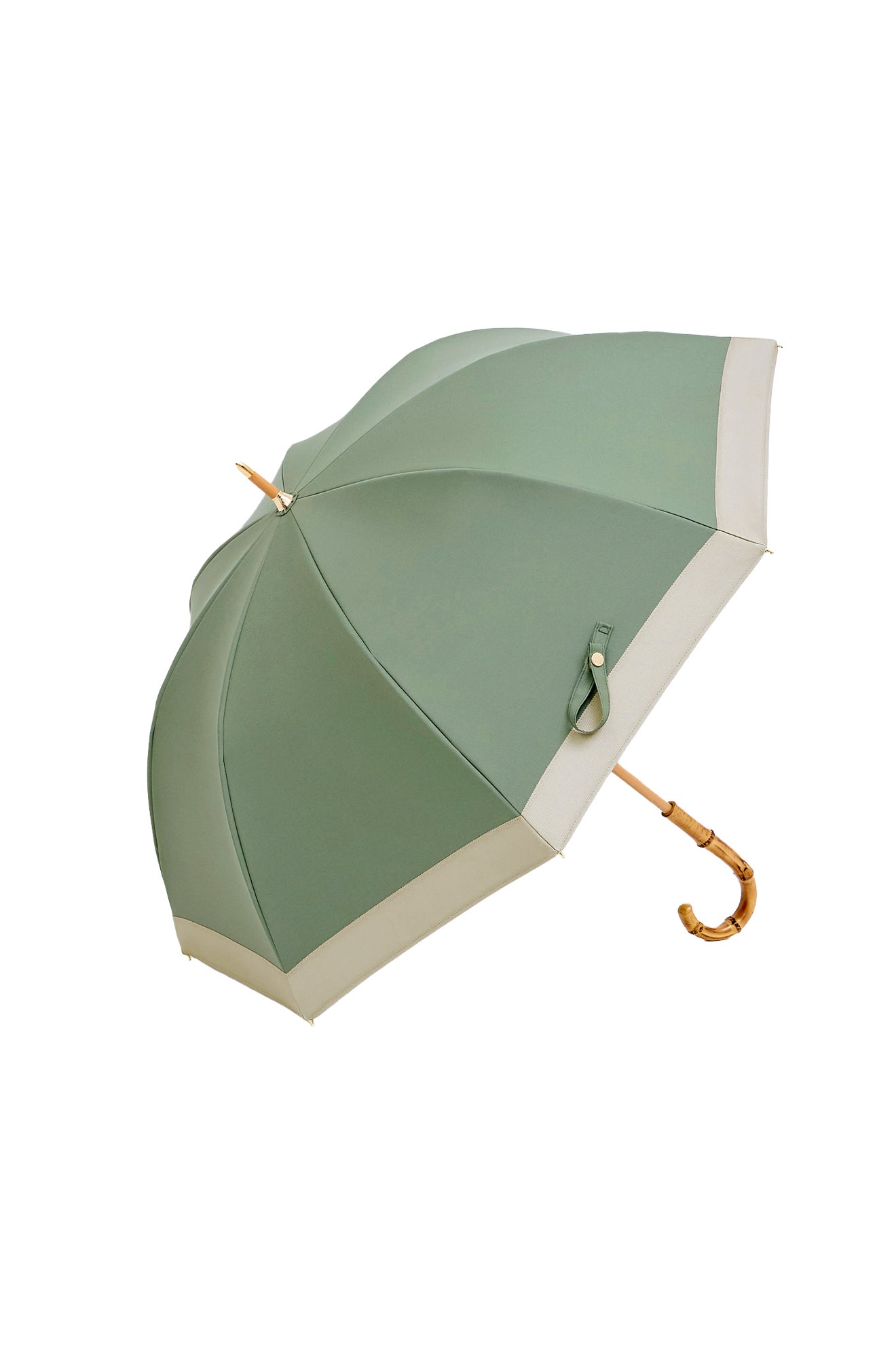 完全遮光日傘 UV100%カット 長傘 M バイカラー