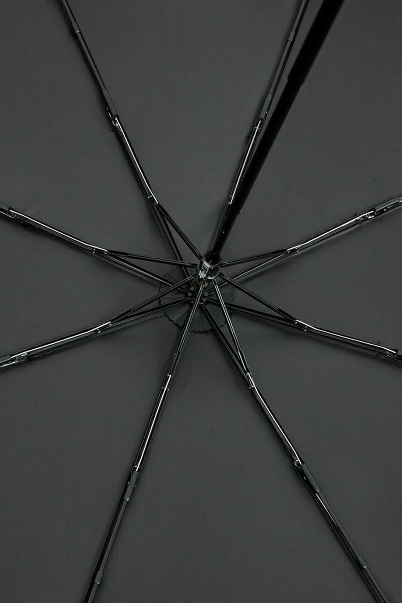 完全遮光100% 3段EASY 折りたたみ日傘/ニュートラル(55cm)