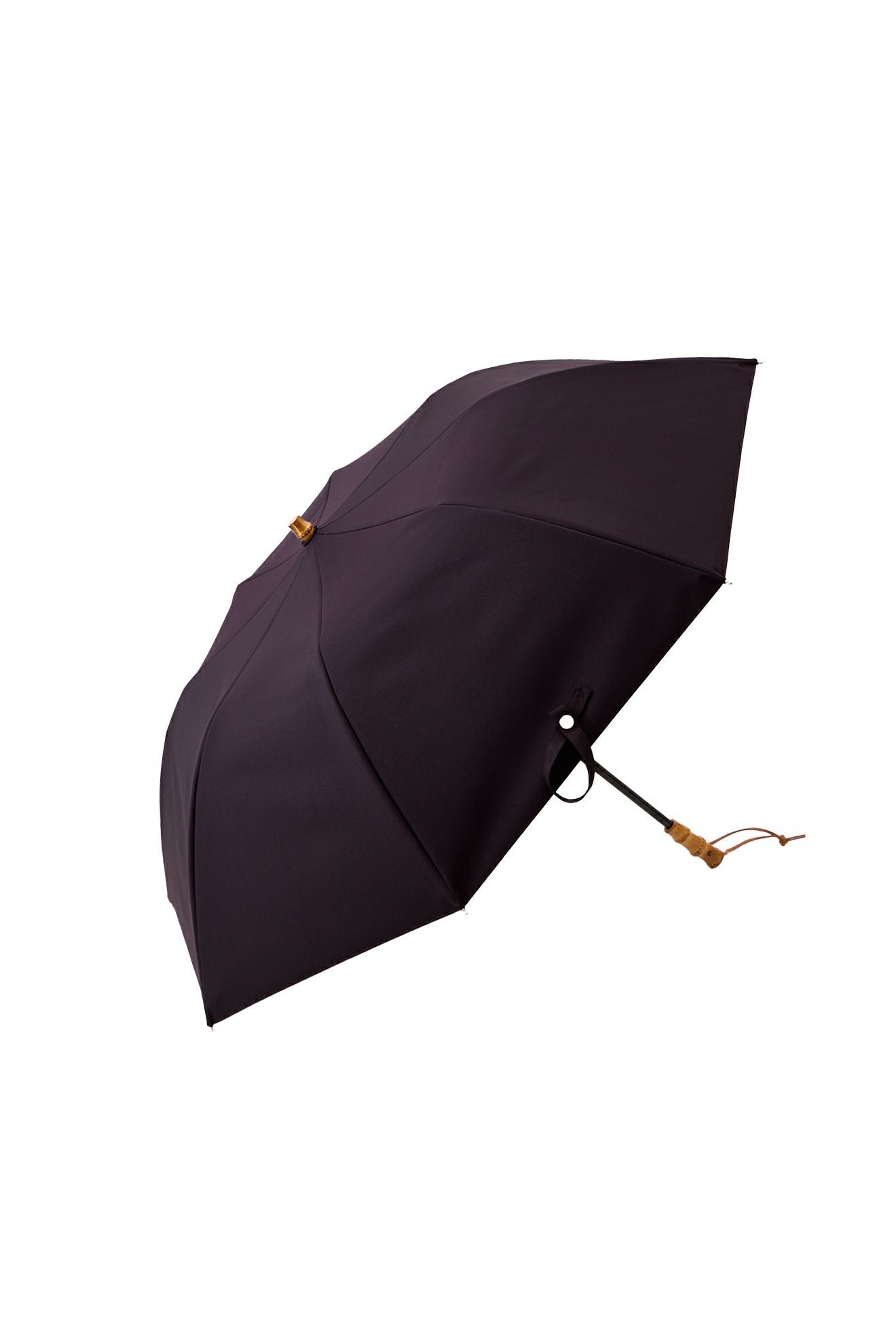 完全遮光日傘 UV100%カット 3段EASY 折りたたみ日傘 ニュートラル