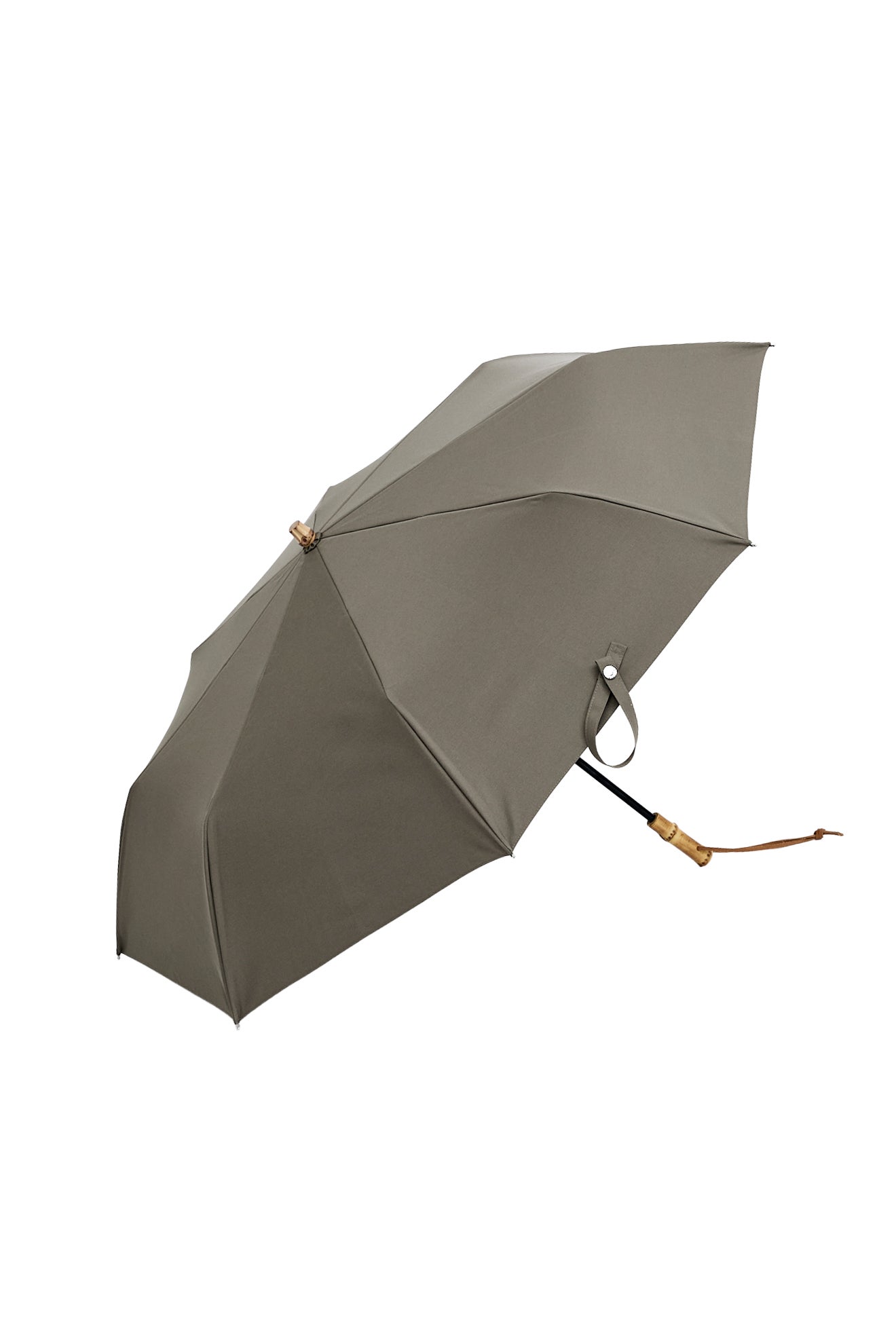 完全遮光日傘 UV100%カット 3段EASY 折りたたみ日傘 ニュートラル