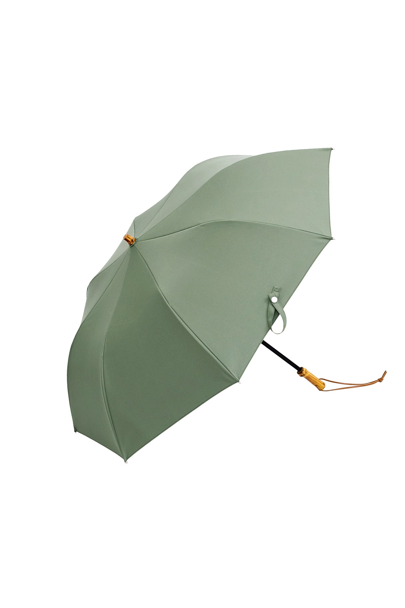 完全遮光日傘 UV100%カット 2段EASY 折りたたみ日傘 ニュートラル