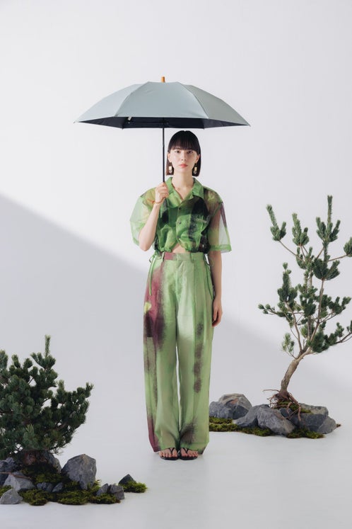 完全遮光日傘 UV100%カット 3段ミニ 折りたたみ日傘 ワンカラー