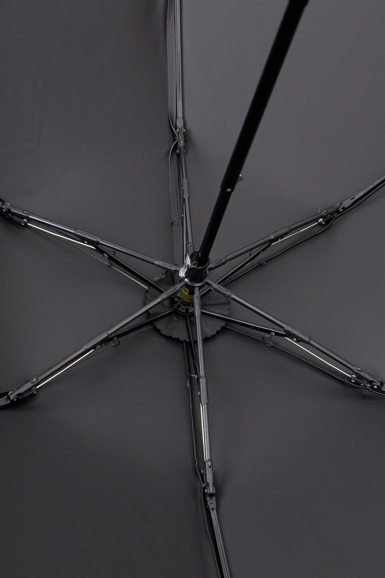 完全遮光日傘 UV100%カット 3段ミニ 折りたたみ日傘 ワンカラー