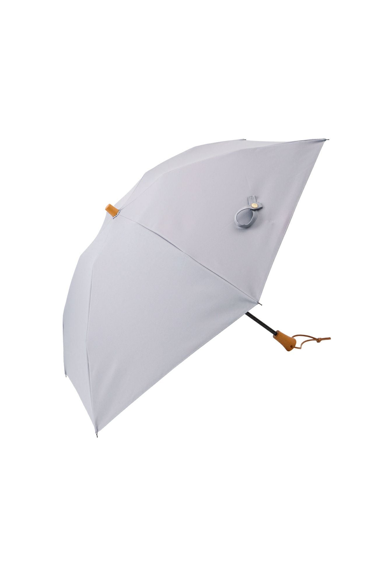 完全遮光日傘 UV100%カット 3段ミニ 折りたたみ日傘 ワンカラー